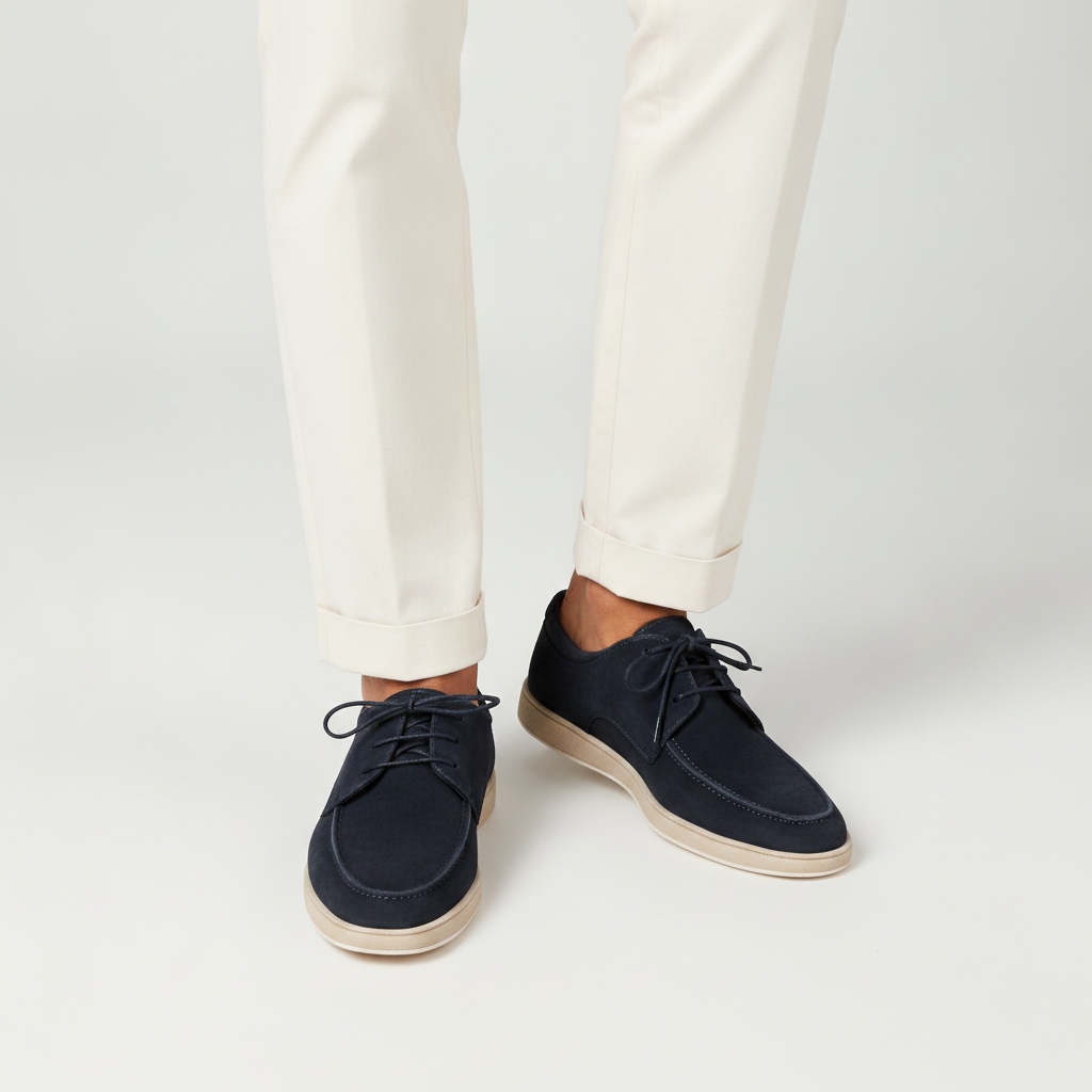 James | Men's Suede Lace-Up Shoes