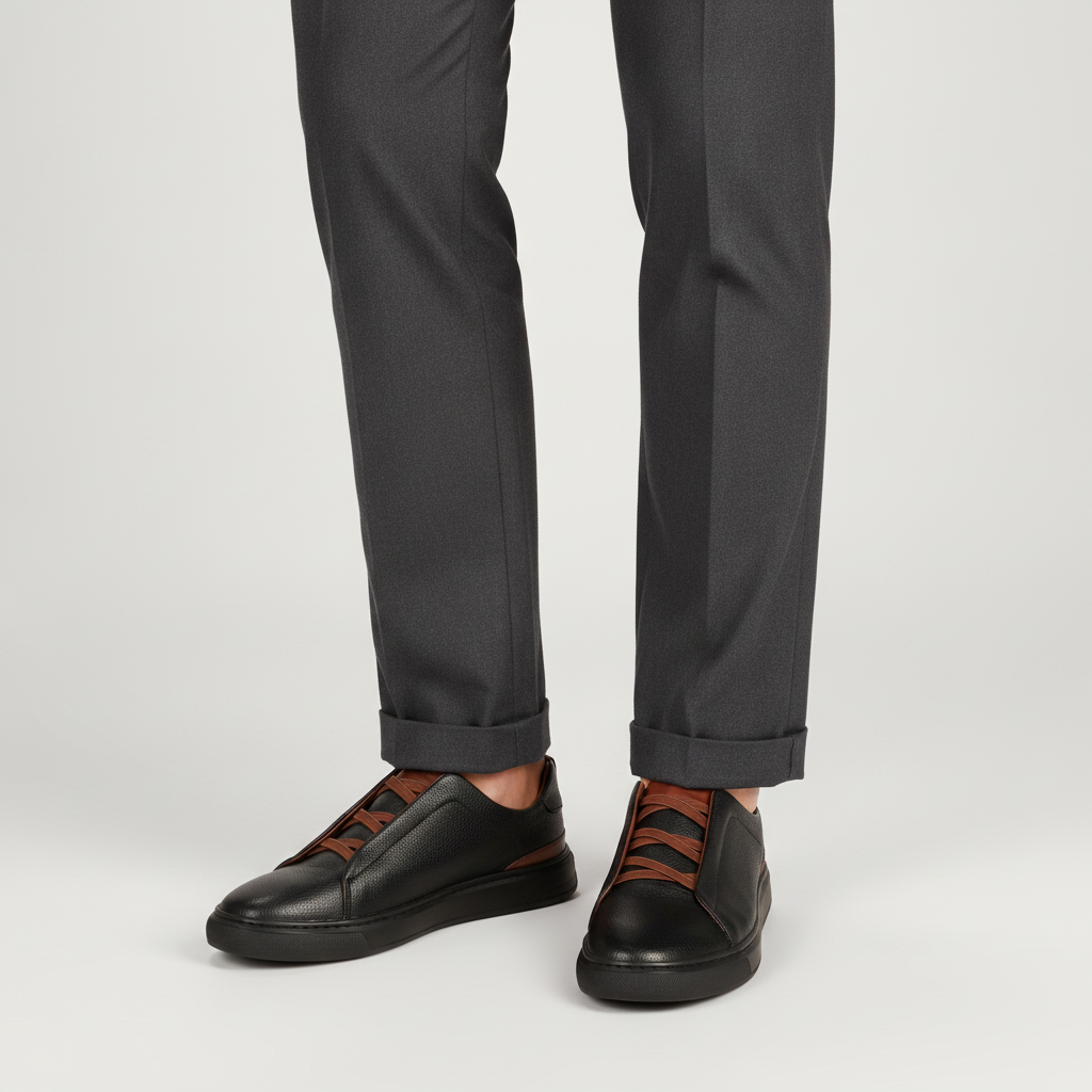 Men's Slip-On | Comfortable Leather Casual Sneaker