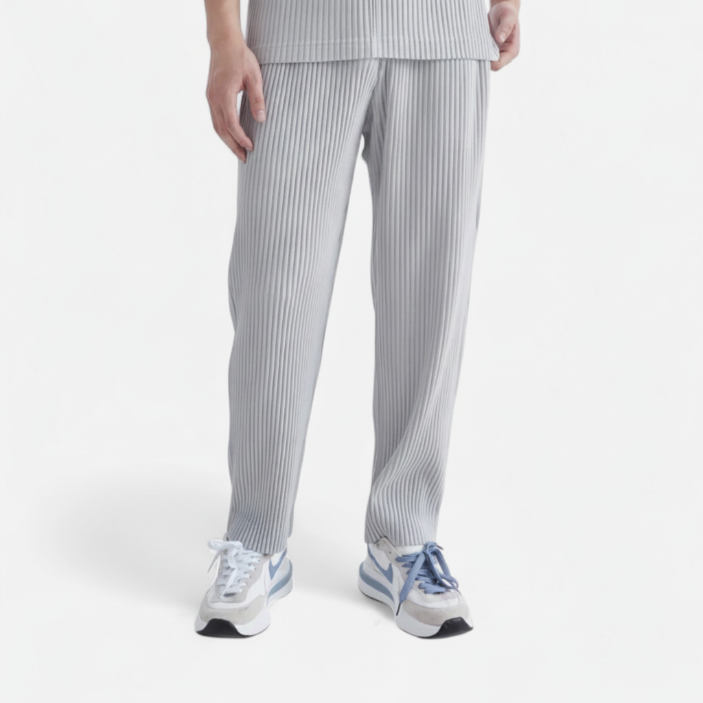 Veroux | Men's Ribbed Cotton Trousers