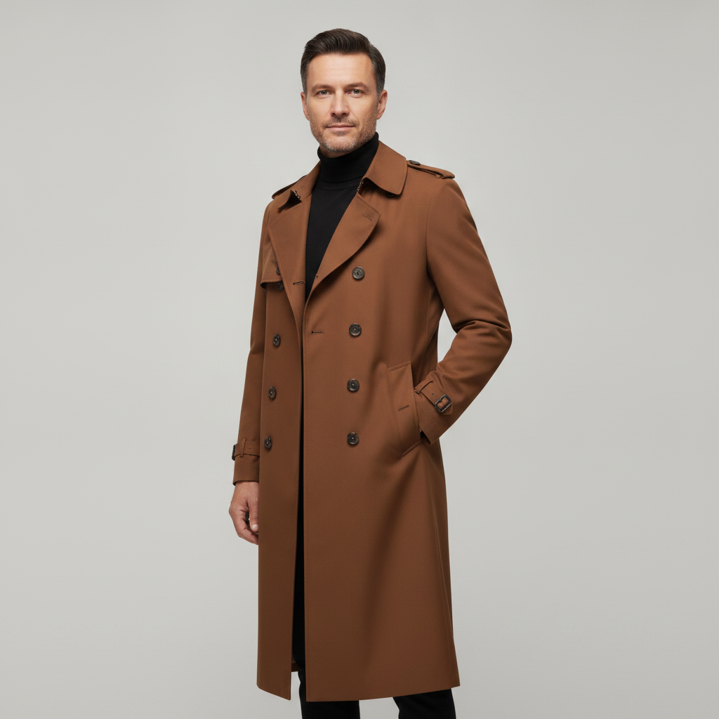 X-Long Trench Coat | Men&