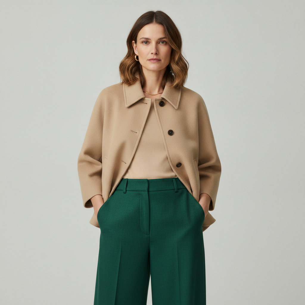 Loose Short Jacket | Lapel Single-Breasted Casual Top