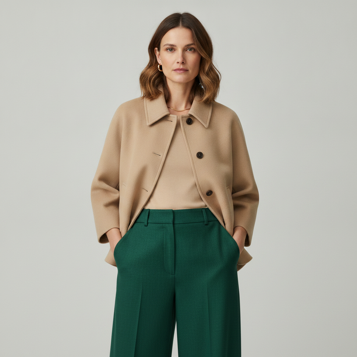 Loose Short Jacket | Lapel Single-Breasted Casual Top