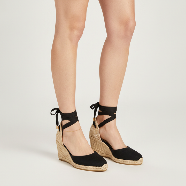 Wedge Espadrille Sandals | Ankle-Tie Summer Wedges